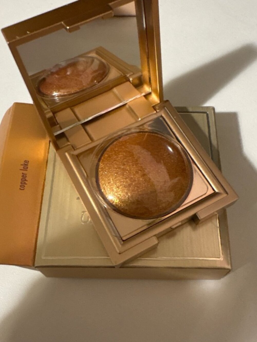 Stila Heavens Dew All over Body Highlighter Copper Lake NIB